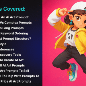 A Guide to Creating and Selling AI Art Prompts | A 61-Page Tutorial for Effective AI Art