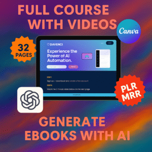 New Create a Full eBook with AI | Step-by-Step Video Masterclass