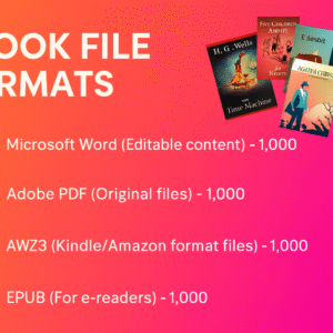 1000 Timeless Classic & Famous Novels in Digital Format with PLR — 100% Copyright-Free