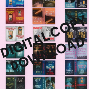 Psychological Thriller DIY MiniBooks DIGITAL PDF Printout
