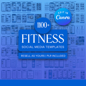 MRR PLR 1100+ Gym & Fitness